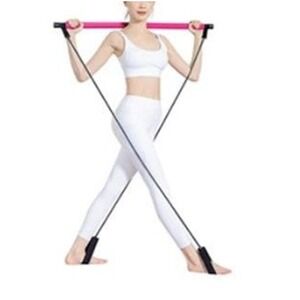 Empower Portable Pilates Studio Resistance Bar Fitness System NIB